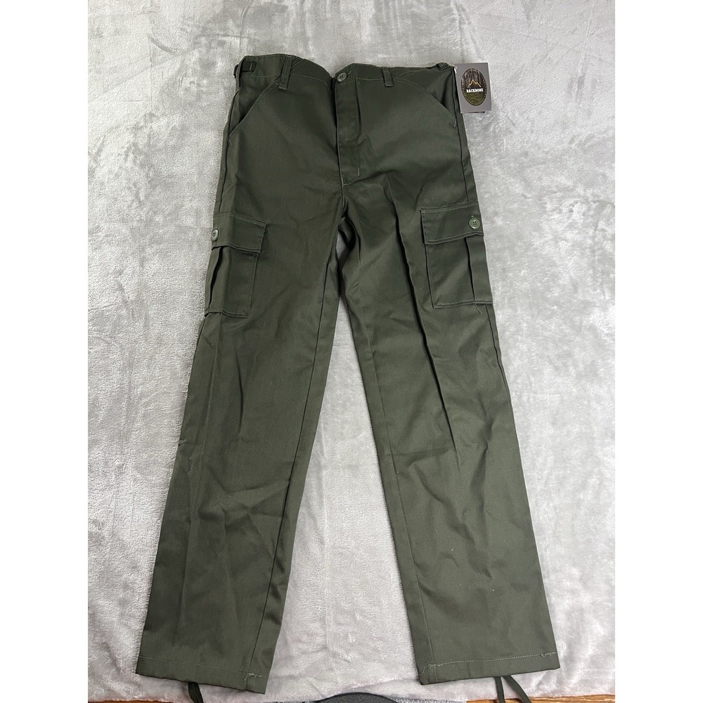 Backbone Men's Pants Large Tactical Cargo Olive Green Military Utility Combat